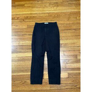 Everlane Women's Black Pants Cropped Ankle High Rise Size 2 Slim Fit